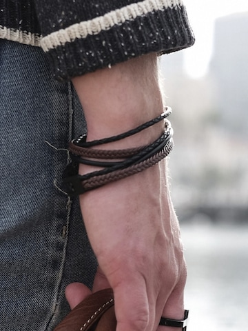 Lucleon Bracelet 'Roy' in Brown