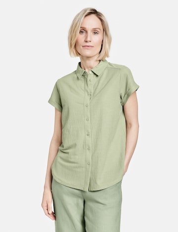 GERRY WEBER Bluse in Grün: predná strana