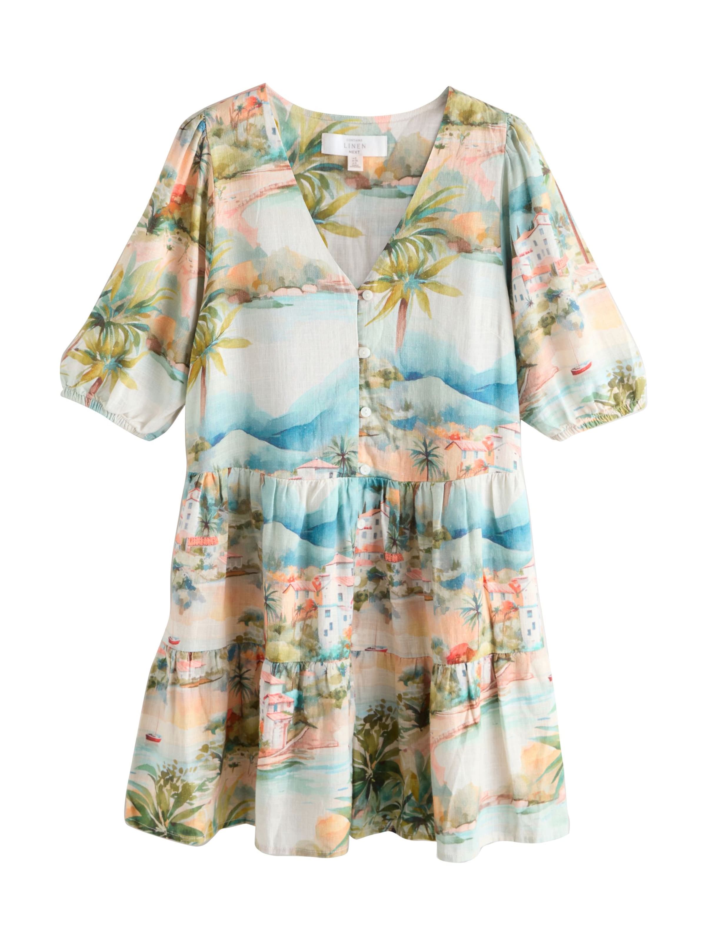 Robe Next en mélange de couleurs : devant