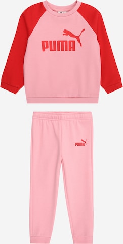 PUMA - Fato de jogging 'Minicats Essentials' em rosa: frente