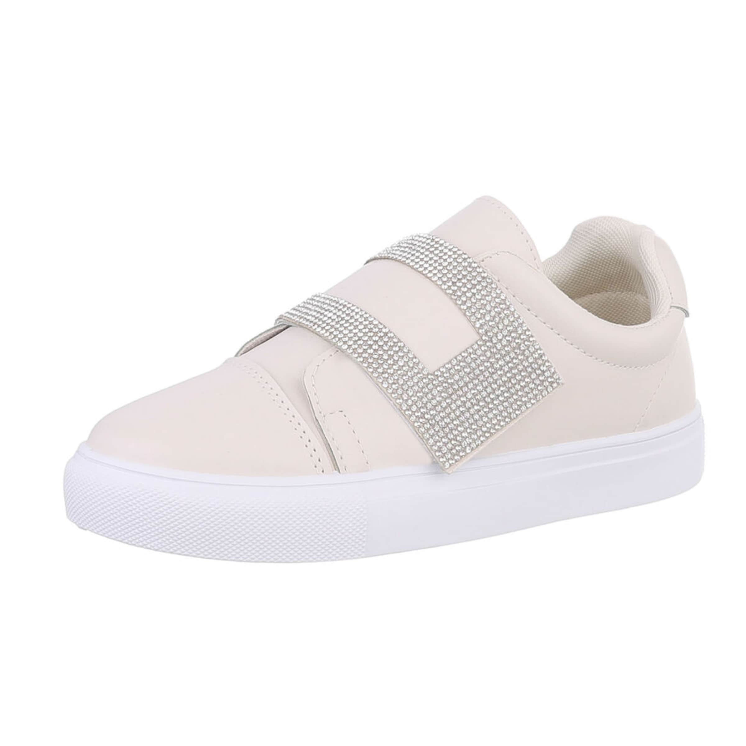 Ital-Design Sneakers in Beige: front