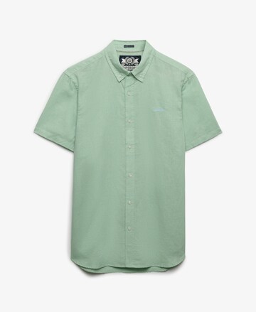 Superdry & Co Comfort Fit Hemd in Grün