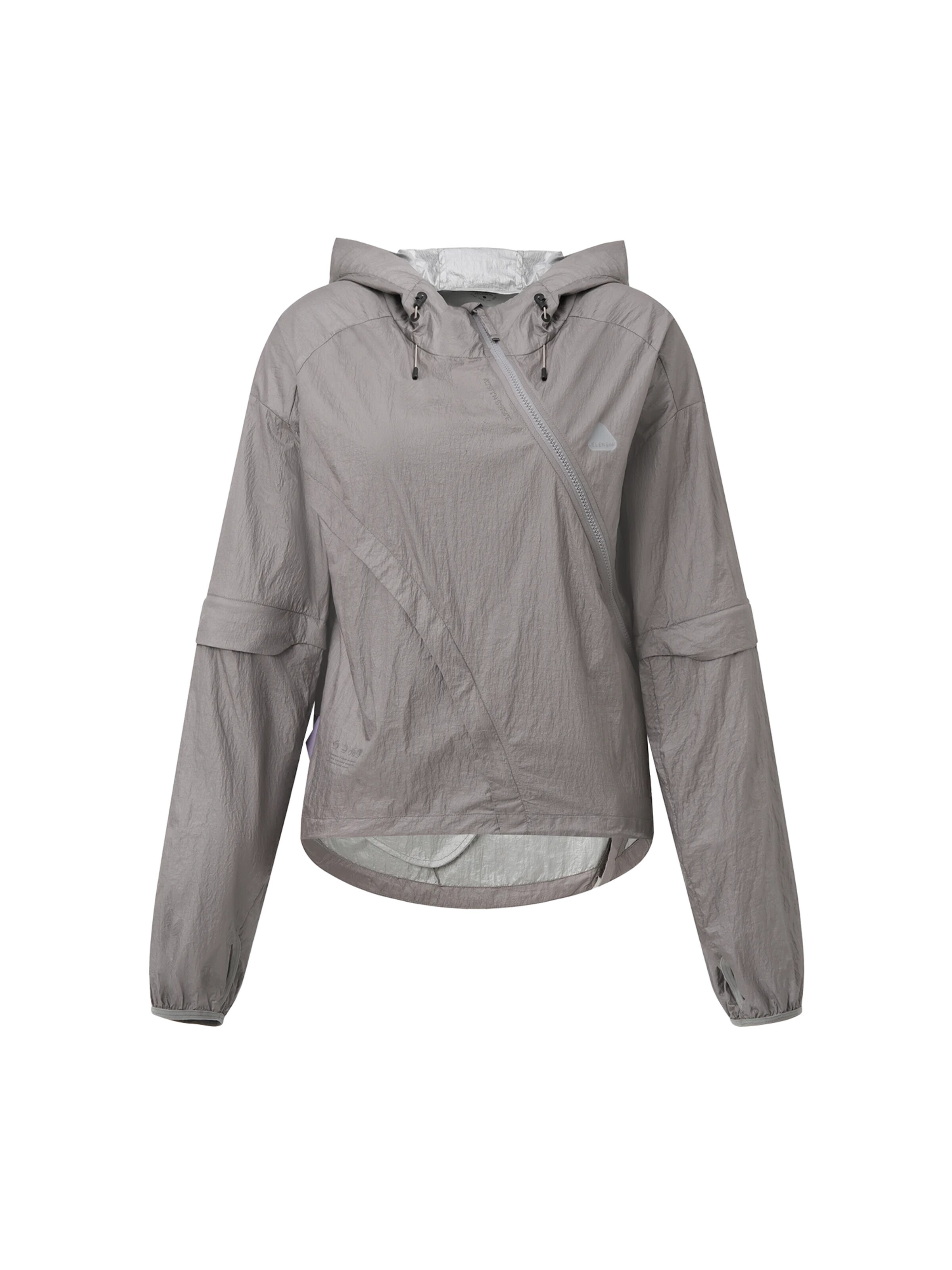 Giacca sportiva 'Mont Blanc Zip-off Jacket' di Jelenew in lilla: frontale