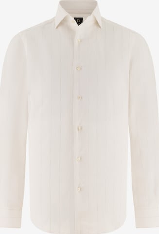 Boggi Milano Regular fit Srajca | bela barva: sprednja stran