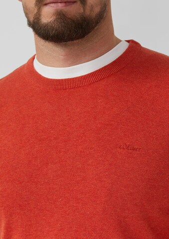 s.Oliver Pullover in Rot