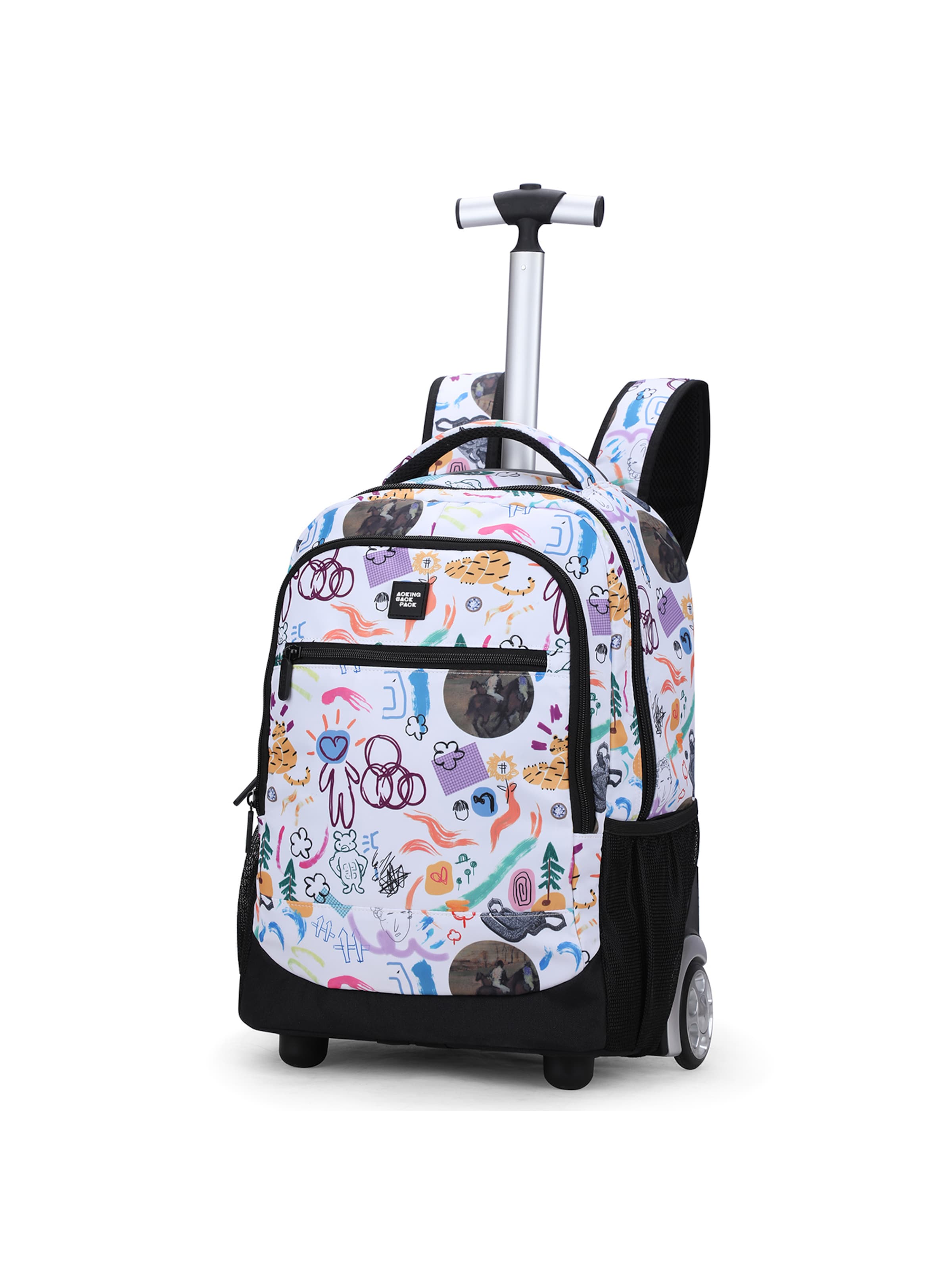 Sac à dos Aoking en mélange de couleurs : devant