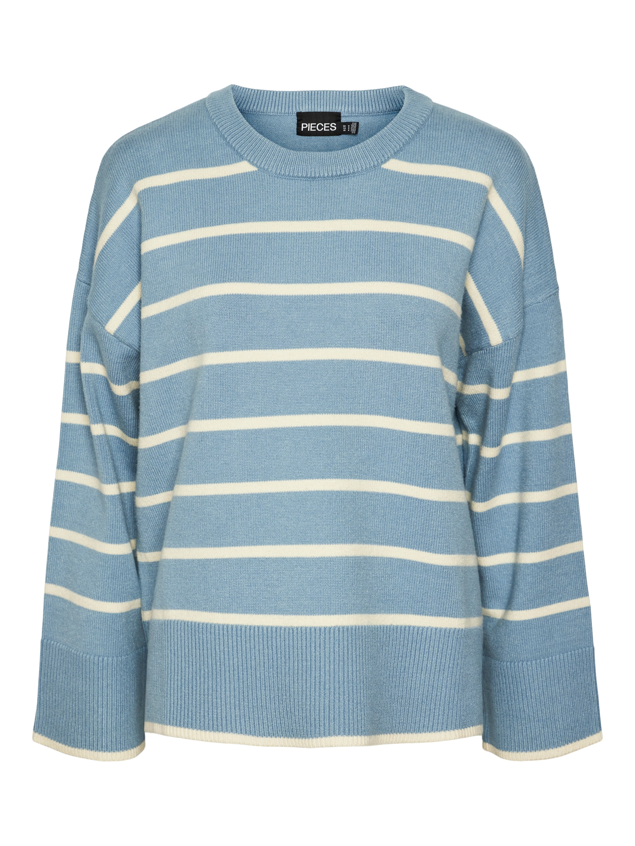 PIECES Sweter 'PCMathilde' w kolorze niebieski: przód