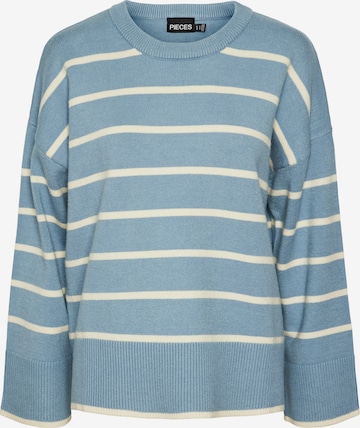 PIECES Pullover 'PCMathilde' in Blau: Vorderseite