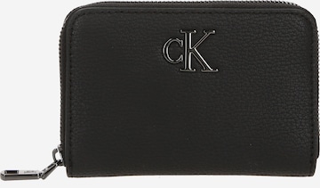 Calvin Klein Jeans Portemonnaie in Schwarz: predná strana