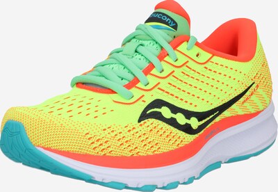 saucony Běžecká obuv 'Ride 13' - světlemodrá / svítivě žlutá / svítivě zelená / svítivě oranžová, Produkt