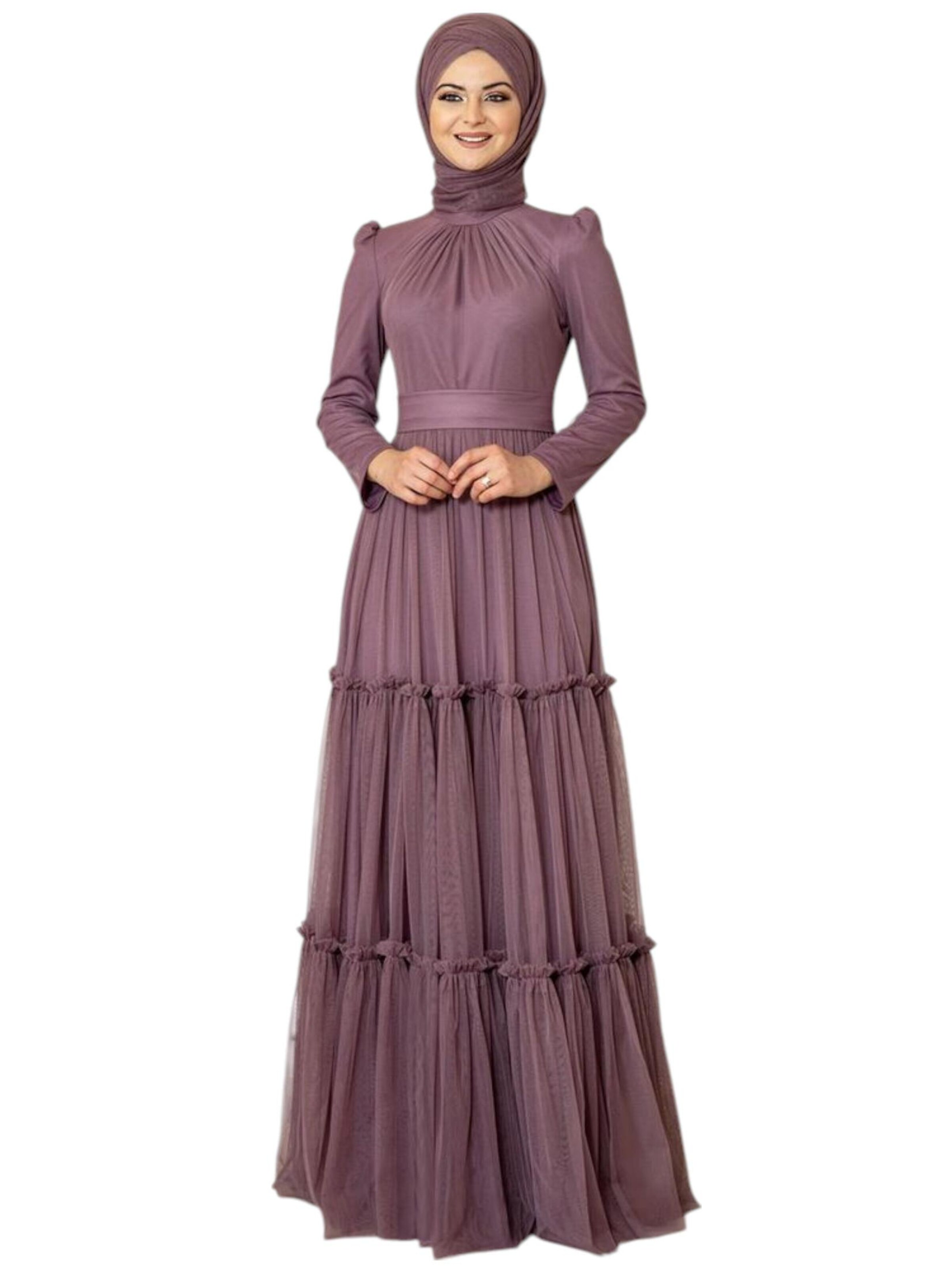 Robe de soirée 'LAYLA' fashionshowcase en violet