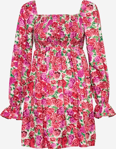 Missguided Robe en mélange de couleurs / rose, Vue avec produit