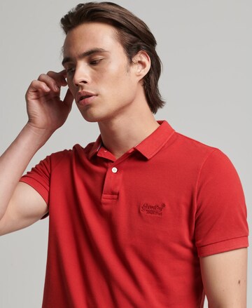 Superdry Poloshirt in Rot