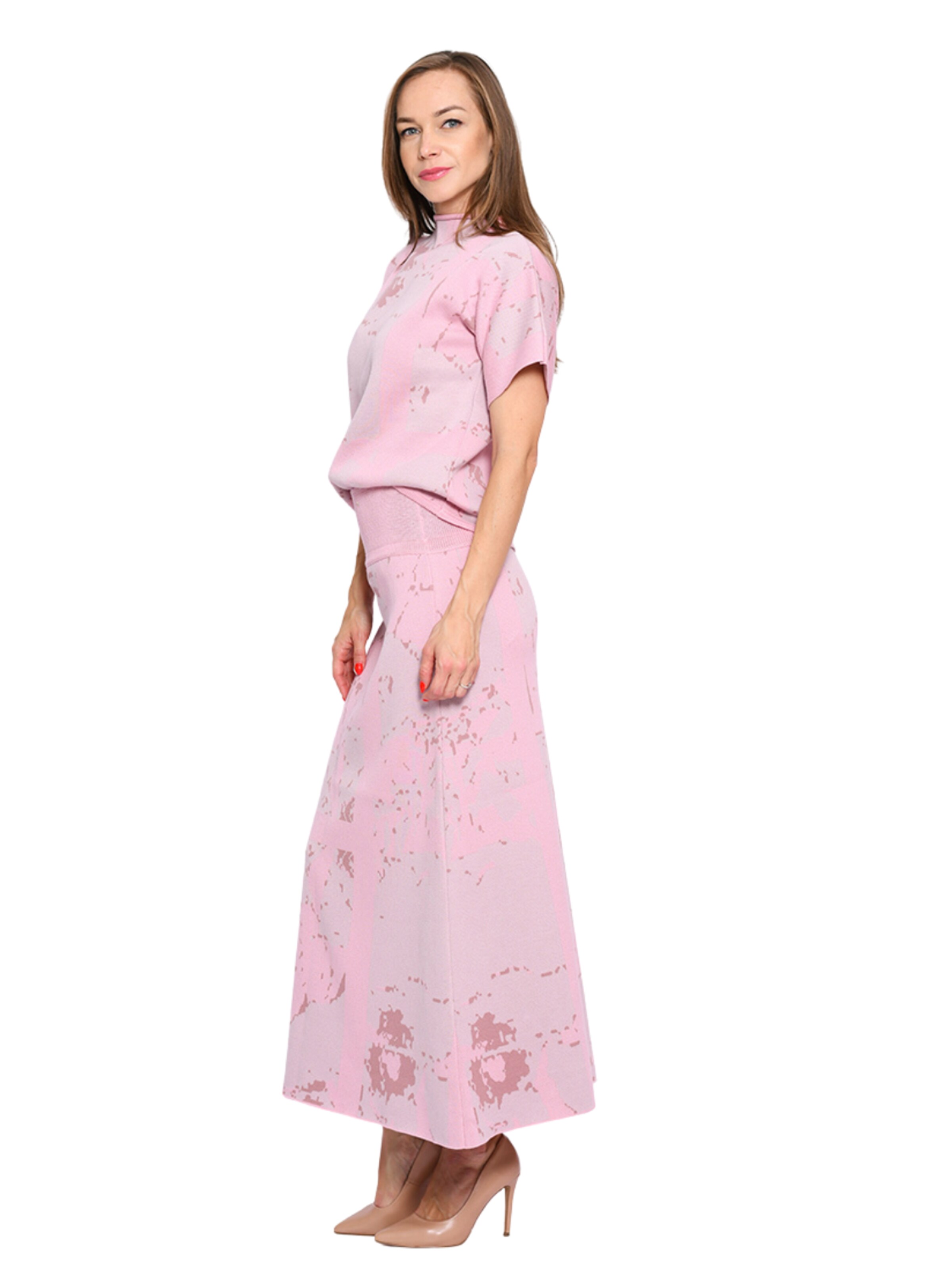 Csillag Zsuzsi - Falda 'Rome' en rosa