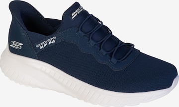SKECHERS Slip-ons 'Skechers Slip-Ins: BOBS Sport Squad Chaos,slip-ins' in Blauw: voorkant