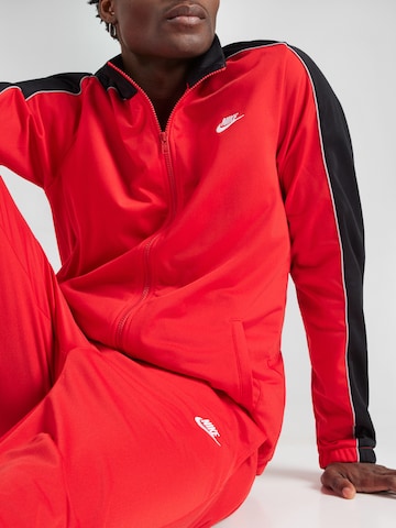 Nike Sportswear Regular Sweat suit 'CLUB' in Red