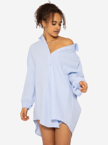 SASSYCLASSY Bluse in Blau