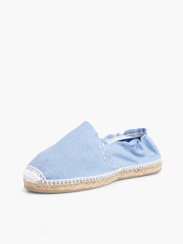 Sandales Pisamonas en bleu : devant