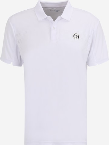 Sergio Tacchini Funkční tričko – bílá: přední strana