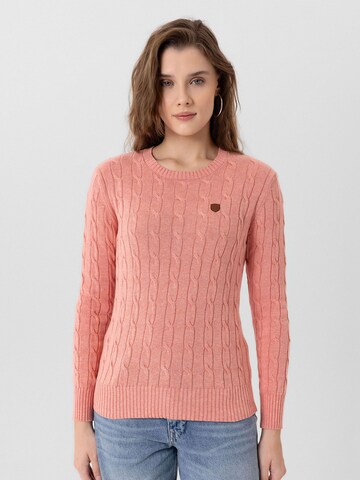 Williot Pullover in Pink: Vorderseite