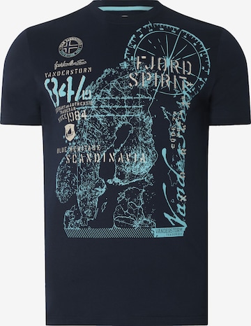 Jan Vanderstorm Shirt 'Dominik' in Blue: front