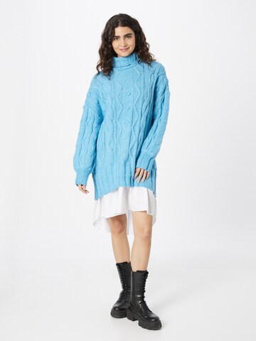 River Island Knit dress 'GIGI' in Blue: front