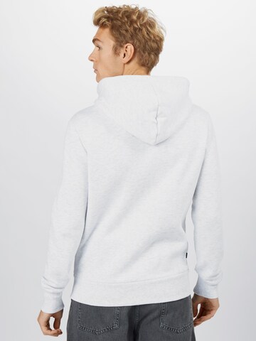 Superdry Zip-Up Hoodie in White