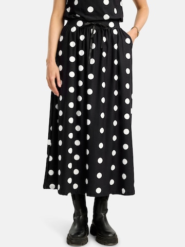 Liberte Essentiel Skirt ' ALMA-LOOSE ' in Schwarz: Vorderseite