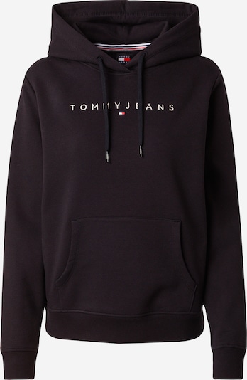 Tommy Jeans Sweatshirt i röd / svart / vit, Produktvy