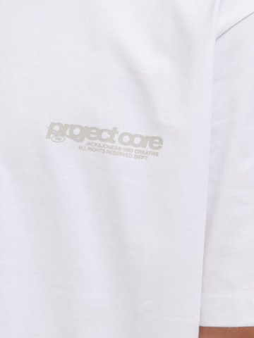Jack & Jones Junior Shirts 'Union Back' i hvid