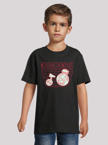 F4NT4STIC T-Shirt 'Droids' in Schwarz: Vorderseite