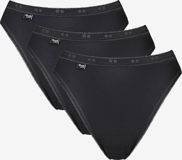 SLOGGI Tai-Slip ' Basic+ 3P ' in Schwarz: Vorderseite