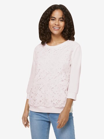 Linea Tesini by heine - Sweatshirt em bege: frente