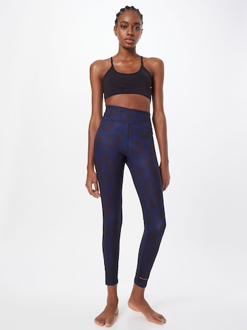 Skinny Pantalon de sport DELICATELOVE en bleu