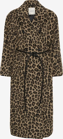 Manteau mi-saison 'Leony Mafalda' SOAKED IN LUXURY en marron : devant