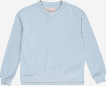 KIDS ONLY Sweatshirt 'NEVER' in Blau: predná strana