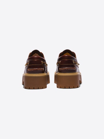 TIMBERLAND - Sapato com atacadores 'Stone Street 3 Eye' em castanho