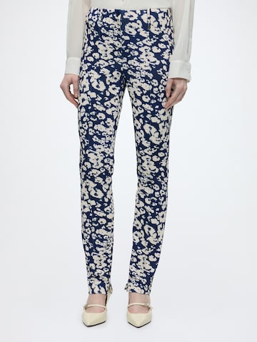 Marc Cain Skinny Hose in Blau: Vorderseite