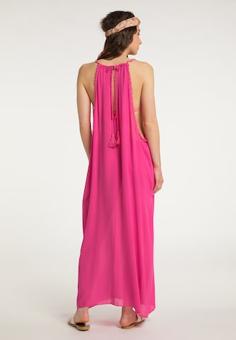 IZIA Beach Dress in Pink