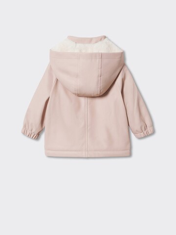 MANGO KIDS Between-Season Jacket in Pink