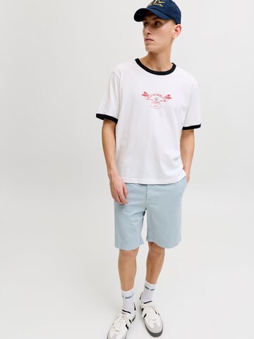 JACK & JONES - Loosefit Pantalón chino en azul