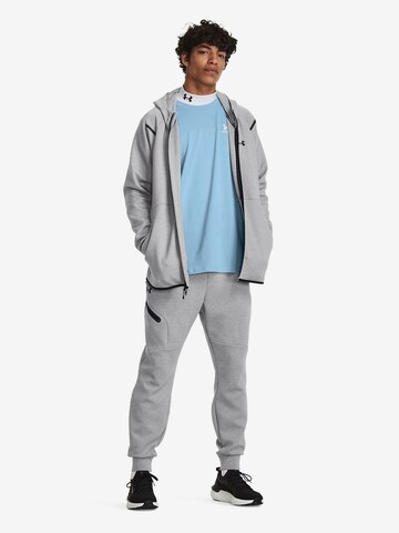 Veste en polaire fonctionnelle 'Unstoppable' UNDER ARMOUR en gris