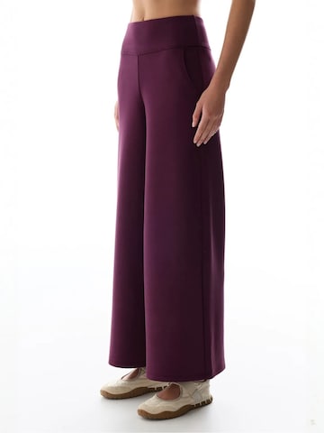 Pantalon 'Hose' Penti en violet : devant