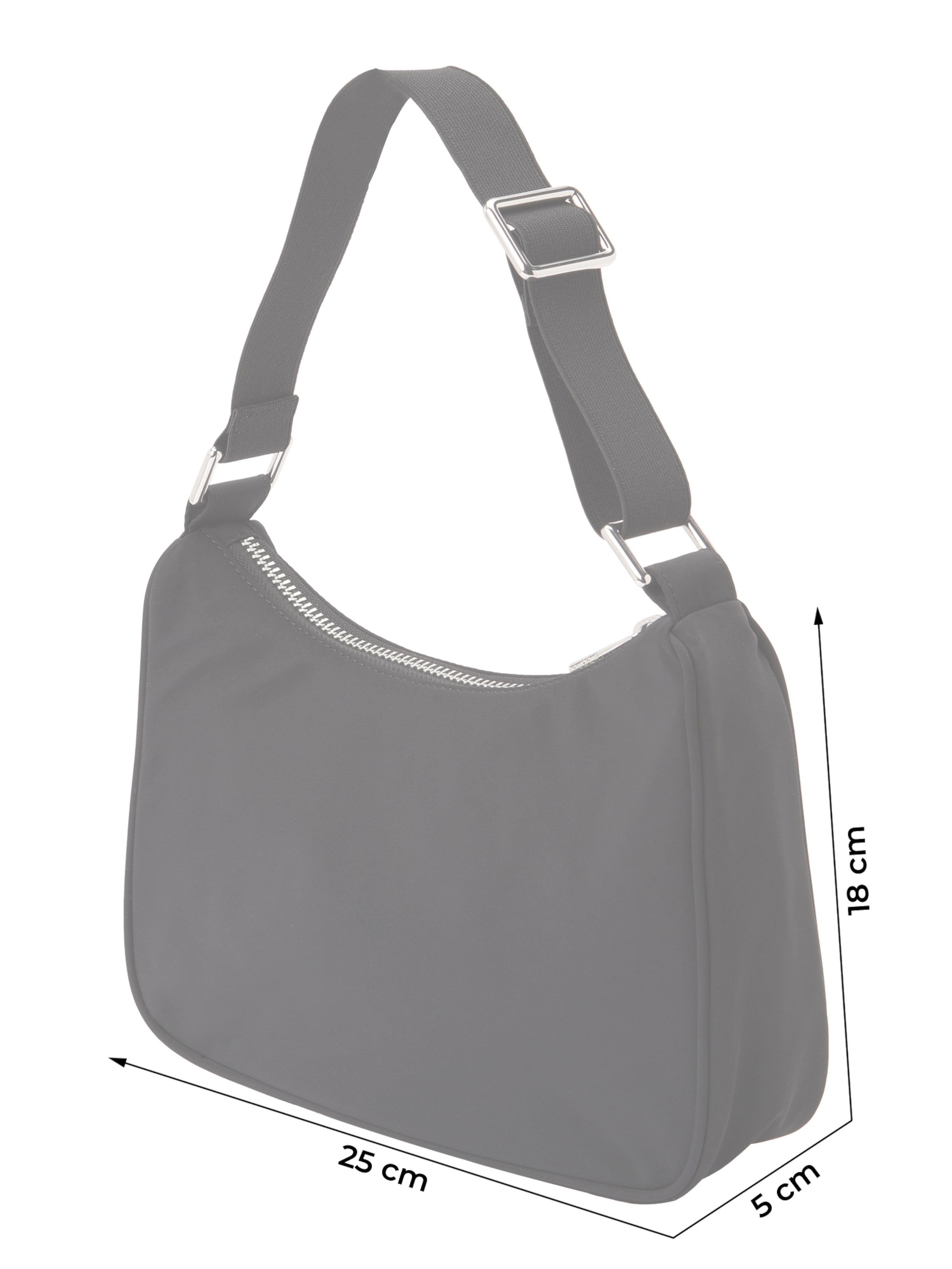 Samsøe Samsøe Schultertasche 'Sacima' in Schwarz