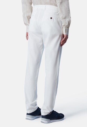 Coupe slim Pantalon chino North Sails en blanc