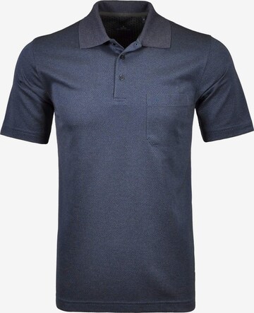 Ragman Shirt in Blauw: voorkant