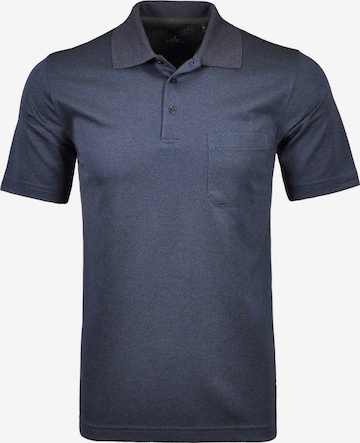 Ragman Shirt in Blauw: voorkant