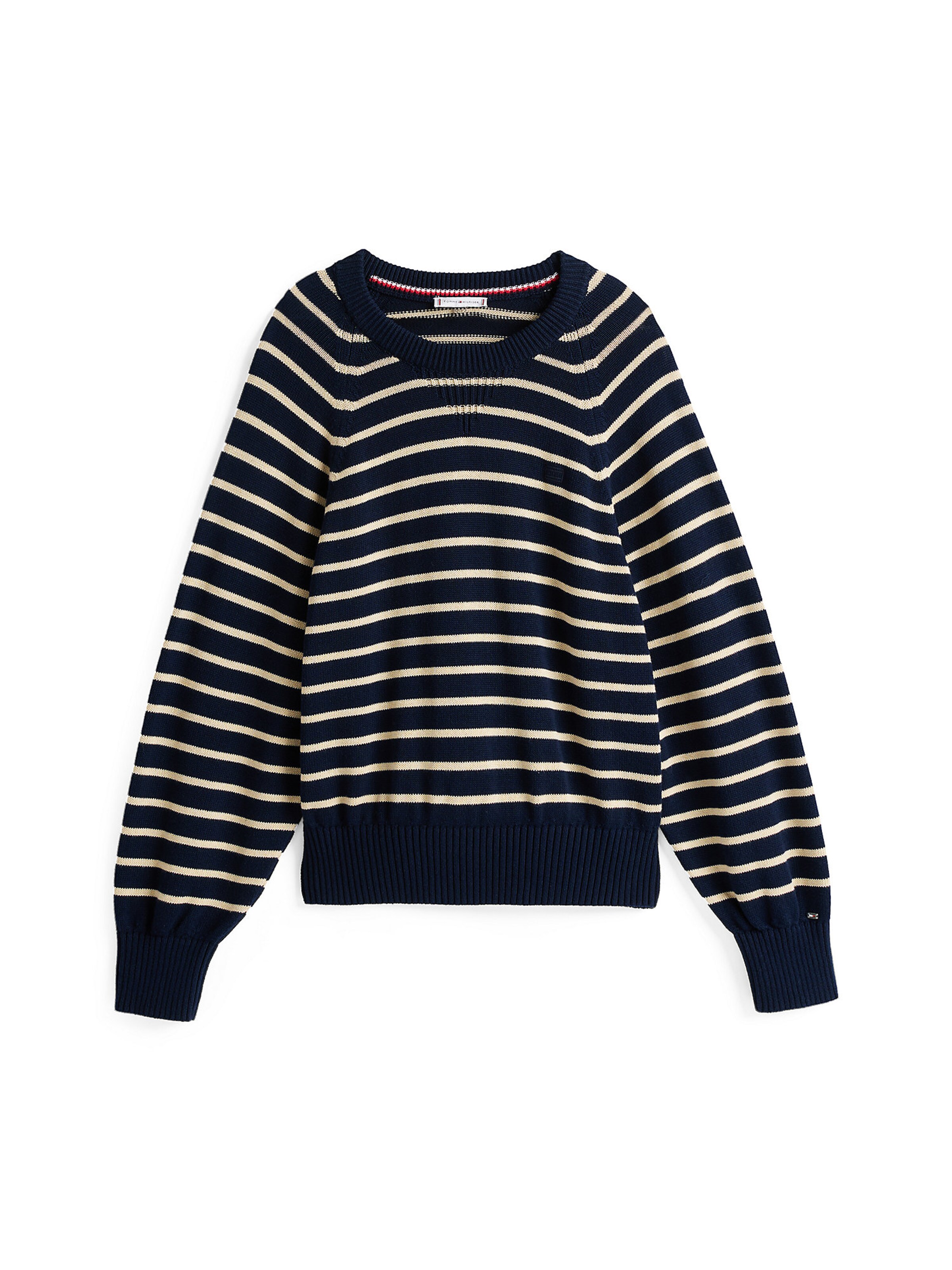 Pull-over TOMMY HILFIGER en bleu : devant
