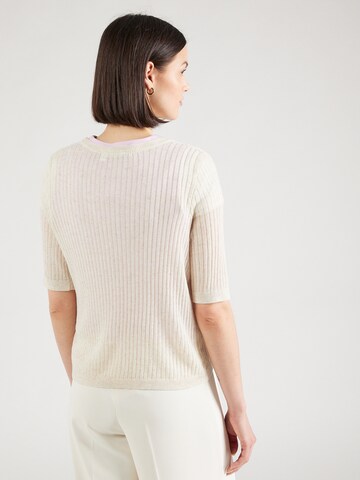 VILA Knit cardigan 'DENICE' in White