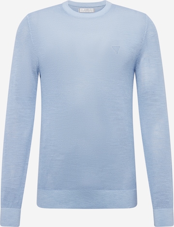 GUESS Sweater 'CASEY' in Blue: front